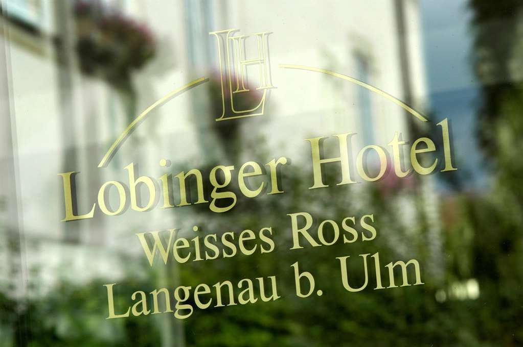 Lobinger Hotel Weisses Ross Лангенау Екстериор снимка